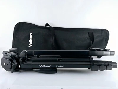 🌸[COMO NUEVO] Trípode Velbon EX-444 de aproximadamente 153 cm (60,2 pulgadas) de altura de JAPÓN Foto 1 de 4