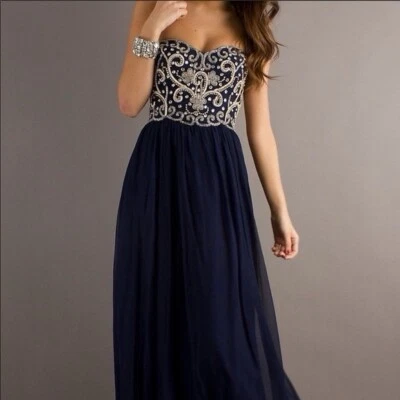 Colección Sean - Vestido Formal/Promoción/Boda - Talla 4 Foto 1 de 3