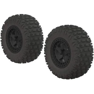 1/10 DBoots Fortress SC 2.2/3.0 vormontierte Reifen 14mm Hex Schwarz 2 - Bild 1 von 1