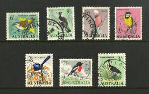 M2637 Australia 1964-65 SG363/9 - 1964 Birds