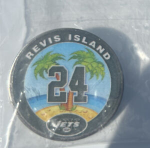 *RARE* Darrelle Revis New York Jets Retirement Pin - Hall Of Fame - Team Issued