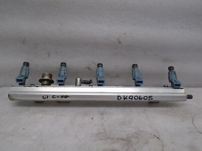 2001 Volvo C70 Fuel Injector Rail w/ Injector 9186060 OEM DK90605 - Image 1 of 4