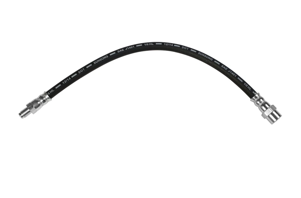 For 1977-1980 Mercedes-Benz 280SE Brake Hydraulic Hose Front Sunsong 1978 1979 - Image 1 of 3