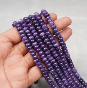 Amethyst Shaded African 8MM Beads, 1MM Whole Best For Craft Making 1 Strand 13" - Picture 1 of 9