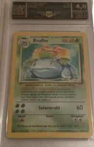Pokémon Bisaflor  15/102 Base Set German TCG Pokémon Vintage Holo Karte Basisset - Bild 1 von 23