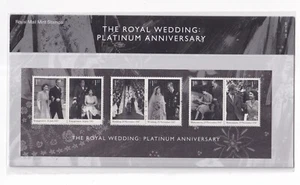 GB Presentation Pack 549 2017 LA BODA REAL ANIVERSARIO PLATINO MNH COMO NUEVO - Imagen 1 de 1