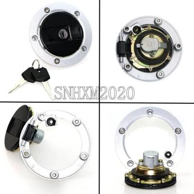 Llave de bloqueo de la cubierta del tanque de la tapa del combustible para Suzuki GSXR750 GSXR1000 Hayabusa GSXR1300 Foto 1 de 4
