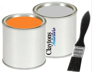 125ml LILY ORANGE BRAKE CALIPER HIGH TEMP PRIMER + BRUSH **GLOSS** - Imagen 1 de 5