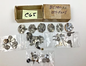 Vintage Benrus AK 17 Jewel Mechanical Men's Watch Movements & Parts FONT FF155 - Picture 1 of 10