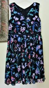 Neu ohne Etikett Talbots Blumenkleid 16W - Bild 1 von 8