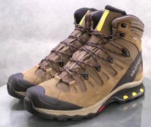 Salomon Quest 4D 3 GTX Gore Tex $230 NWOB Men's Hiking Boots SIze 14 M Leather - Picture 1 of 11