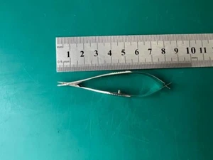 Aesculap MA483R VANNAS Capsulotomy Scissors Straight, 3-1/4'' - Picture 1 of 6