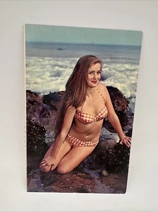 Vintage Charmer Beautiful Girl In A Bikini Post card - Picture 1 of 8