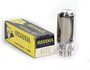 6CK3/6CL3 SYLVANIA NOS Tube Röhre Valve Lampe TSF Valvola Valvula 진공관 真空管 电子管 - Picture 1 of 1