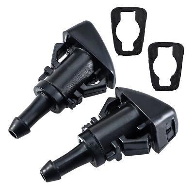 Boquilla de lavado de parabrisas compatible con Dodge Ram 1500 2500 3500 2013 2014 2015 2016 2017 Foto 1 de 4