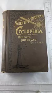 VICTORIAN CHEMICAL RECIPES FIREWORKS METALS SOAP CANDLES DYE ALCOHOL BEER WINE - Picture 1 of 10