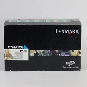 Lexmark C792A1CG C792 Cyan Return Program Print Cartidge - Picture 1 of 4