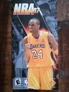 NBA 07 (Sony PSP, 2006) Manual - Picture 1 of 2