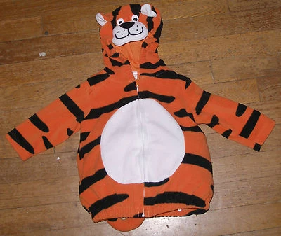 Carter's Halloween TIGER Costume size 6-9 months Tigger Orange Black Great Used - Image 1 of 4