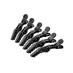 6Pcs Plastic Non Slip Hair Clips - Professional Hairdressing Styling - Picture 1 of 7