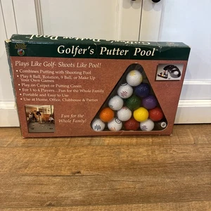 Vintage Golfer's Putter Pool-Plays Like Golf-Shoots Like Pool By Club Champ - Picture 1 of 8