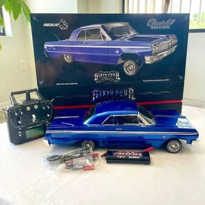 Redcat SixtyFour: Classic 64 - 1964 Chevy Impala SS Lowrider Electric RC Car - Picture 1 of 7