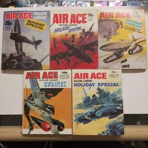 Air Ace Picture Library Holiday Specials X 5 - Imagen 1 de 11