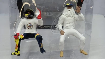  MIN312990096 Minichamps figurino Valentino Rossi e Angelo GP 250 Rio de Ja - Immagine 1 di 4