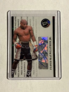 2024 Leaf Collective Multi-Sports FLOYD MAYWEATHER JR. Press Pass Autograph 1/5 - Picture 1 of 2