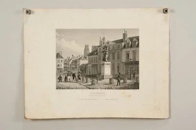 N94X10- Frédéric Martens (1806-1885) Aquatinta Orléans hrsg Rittner Goupil Paris - Bild 1 von 4