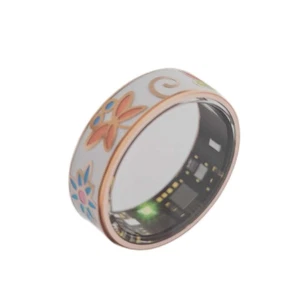 Intelligente Ringe Damen Ring Herzfrequenzmesser Schlaf Tracker Gesundheit Fitne - Bild 1 von 5