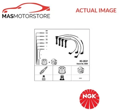 IGNITION CABLE SET LEADS KIT NGK 9898 P FOR MAZDA 323 C V,323 F V,XEDOS 6 - Image 1 of 4