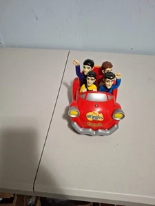 Vtg Spin Master “The Wiggles” Cartoon & TV Big Red Car Musical Toy Working EUC - Picture 1 of 11