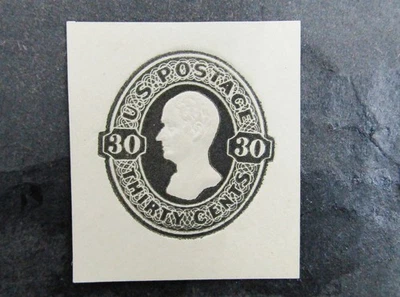 nystamps US Cut Square Stamp # U204 Mint H       N28x2938 - Image 1 of 2