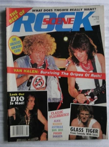 Vintage Magazin The Best of Rock Szene #3 1988 Van Halen Dio Glass Tiger 140 - Bild 1 von 16