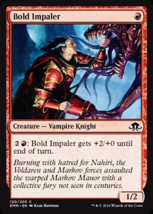 Bold Impaler -Foil Light Play MTG Eldritch Moon - Image 1 of 1