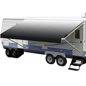 RV Awning Replacement Fabric 18oz PVC Vinyl Waterproof UV Protection Universal - Bild 1 von 23