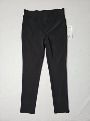 Joseph Ribkoff Pull On Elástico Pierna Recta Bolsillos Adornados Negro Talla 8 Foto 1 de 4