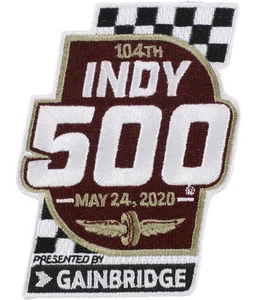 Indy 500 Unisex Embroidered Logo Decorative Patches - Picture 1 of 2