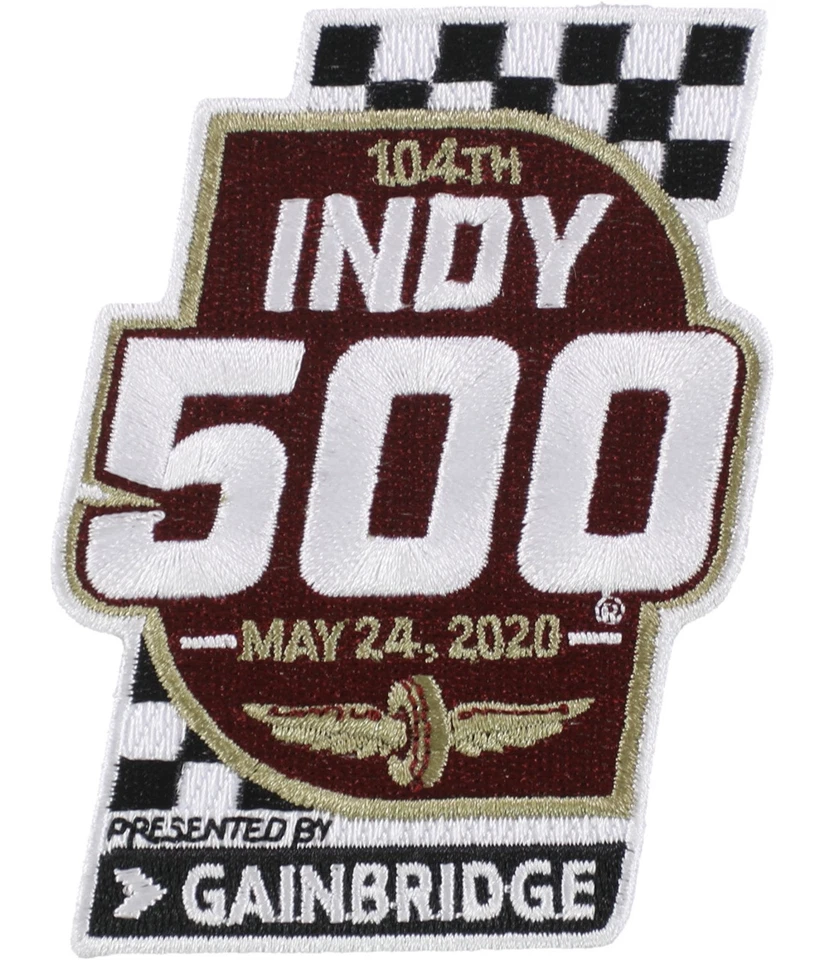 Indy 500 Unisex Embroidered Logo Decorative Patches - Image 1 of 1