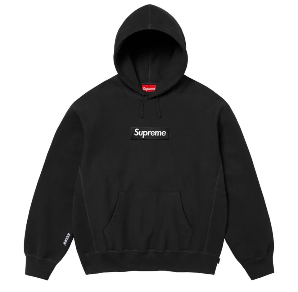 Supreme Box Logo Hooded AP Black Sweatshirt FW25 SZ Small Pre-Sale Pre- Order - Image 1 of 1