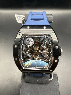 Автоматические мужские часы Invicta S1 Rally Interstellar со скелетным циферблатом 49009 СИНИЕ - Изображение 1 из 4