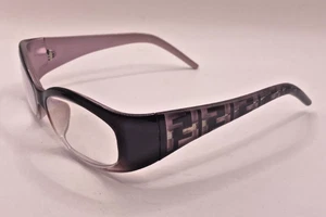 FENDI FRAMES ONLY EYEGLASSES FS301 540 BROWN LOGO PURPLE 54-15-130 - Picture 1 of 7