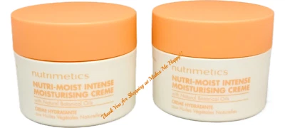 2 Jars  🌟 Nutrimetics Nutri-Moist Intense Crème 🌟 Face Moisturiser - Dry Skin - image 1 of 4