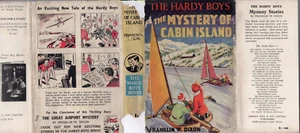 HARDY BOYS #8 - THE MYSTERY OF CABIN ISLAND - mit DJ SEHR SELTEN UK HAROLD HILL 1953 - Bild 1 von 4