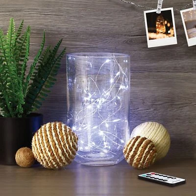 Feit Electric Fairy Light LED 10 Foot Red, Green, Blue Strand, Powered by Three - Image 1 of 4