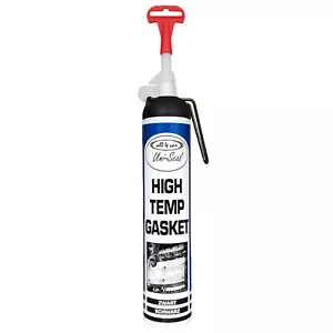 (7,98€/100ml) Silikon Gehäuse Dichtmasse schwarz Motordichtmasse 200ml +300°C - Picture 1 of 2