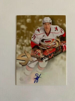 2012-13 Fleer Retro Autographics 1999 #99SA Jerome Samson - Carolina Hurricanes - Image 1 of 2