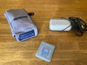 Vintage Nintendo Gameboy Case/Rechargeable Battery Pack/Tetris Game With Case - Picture 1 of 4