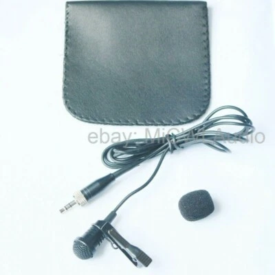 Cardioid Lavalier Tie Clip Microphone For Sennheiser EW100 G2 G3 G4 with bag - Image 1 of 4